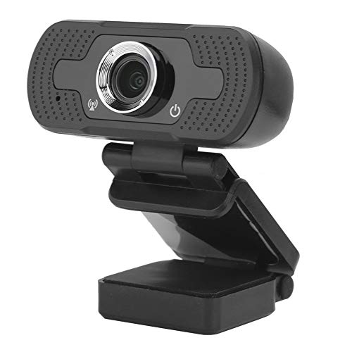 Pomya 1080P Webcam - Computer Camera with Built in Noise Reduction Directional Microphone - for PC Laptop Desktop - for Video Calling, Conferencing, Gaming