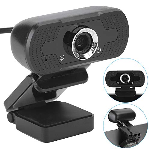 Pomya 1080P Webcam - Computer Camera with Built in Noise Reduction Directional Microphone - for PC Laptop Desktop - for Video Calling, Conferencing, Gaming