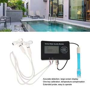 Temperature and Humidity Tester Accurate Wall Mounted Water Quality Monitor for Aquaculture