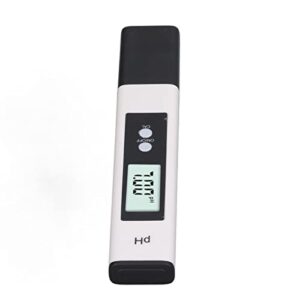ph detector sensitive ph meter fast speed white backlit display alloy probe for aquaculture