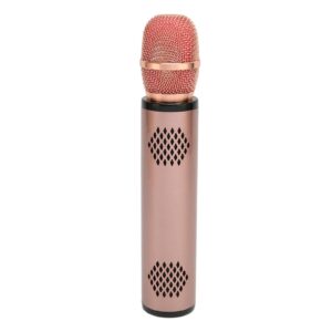 GOWENIC Karaoke Microphone, Portable Handheld Wireless Microphone for Bluetooth, Rechargeable Kids Microphone with Recording for Home KTV Kids Birthday Party ()