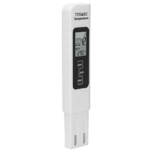 Deosdum 3 in 1 Water Quality Tester TDS EC Conductivity Temperature Meter for Household Water