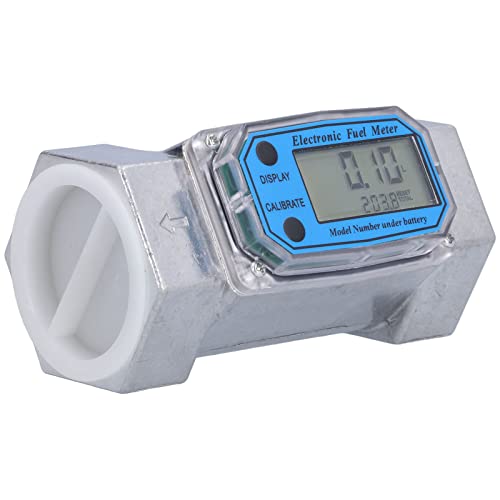 Electronic Digital Flow Meter Turbine Flow Meter Electronic Digital Fuel Liquid Water Gas Oil Flowmeter 2in 2.3V‑3.3V LLW‑50