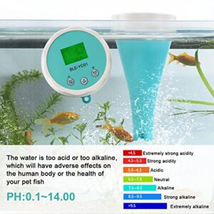 Mumusuki Digital Water Tester, Water Testing Meter 6 in 1 PH EC TDS ORP Temp Water Tester Pen Easy to Use Water Quality Tester for Swimming Pool