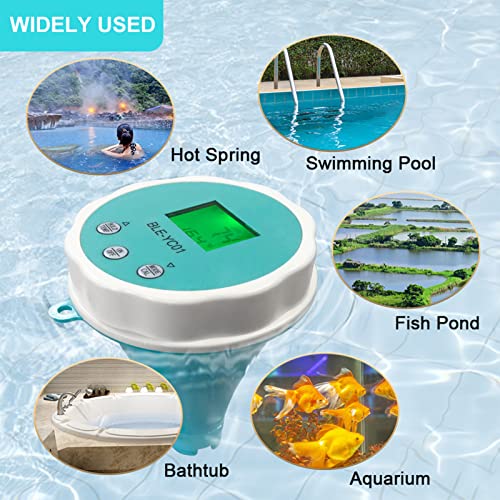 Mumusuki Digital Water Tester, Water Testing Meter 6 in 1 PH EC TDS ORP Temp Water Tester Pen Easy to Use Water Quality Tester for Swimming Pool