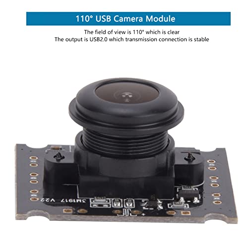 Marukio USB Camera Module OV3660 Chip USB2.0 Output 2048 x 1536 15fps 110° Support Mobile OTG for WinXP/for Win7 / for Win8 / for Win10 / for OSX/for Linux/for Android System