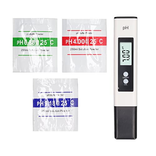 PH Meter, Automatic Calibration Sensitive Alloy Probe Fast Speed PH Detector for Aquaculture