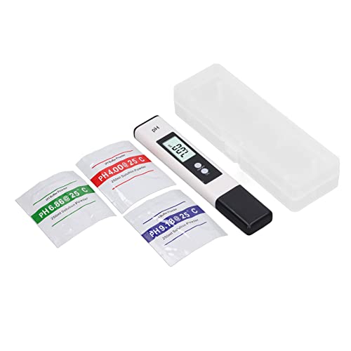 PH Meter, Automatic Calibration Sensitive Alloy Probe Fast Speed PH Detector for Aquaculture