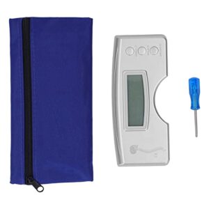 Scoliosis Meter, Lightweight Compact Size 0 to 30 Degree Electronic Scoliometer Easy Operation for Home Use