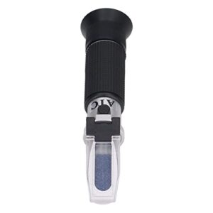 Sugar Refractometer Tester, Lightweight Brix Meter Refractometer ATC 0‑32% Handheld for Kitchen