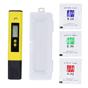 PH Tester, 0 to 14ph PH Meter Accurate Measurement Lightweight for Aquaculture