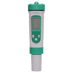 TDS Meter, Easy Operation EC Salt SG Temp Large Display Screen Portable Water Quality Tester Long Electrode for Home