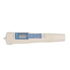 water quality tester, large display screen precise easy to carry ph ec tds temp meter ergonomic 4 in 1 abs housing for aquarium for fish hatchery