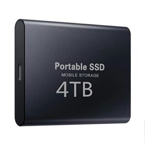 n/a type-c usb 3.1 ssd portable flash memory 4tb ssd hard drive portable ssd external ssd hard drive for laptop desktop (color : b, size : 2tb)
