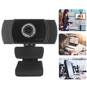 ASHATA 753 1080P Webcam,HD Webcam USB Computer Camera with Builtin Digital Microphone for PC,Video Camera Webcam for Online Teaching Video Calling Recording Conferencing