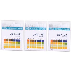 ultechnovo 300 pcs ph test quality test strip drinking water test paper ph level test strips litmus test paper kits spa kit universal test paper high sensitivity color chart