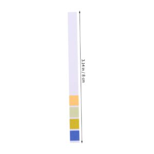 ULTECHNOVO 300 Pcs Ph Test Quality Test Strip Drinking Water Test Paper Ph Level Test Strips Litmus Test Paper Kits Spa Kit Universal Test Paper High Sensitivity Color Chart