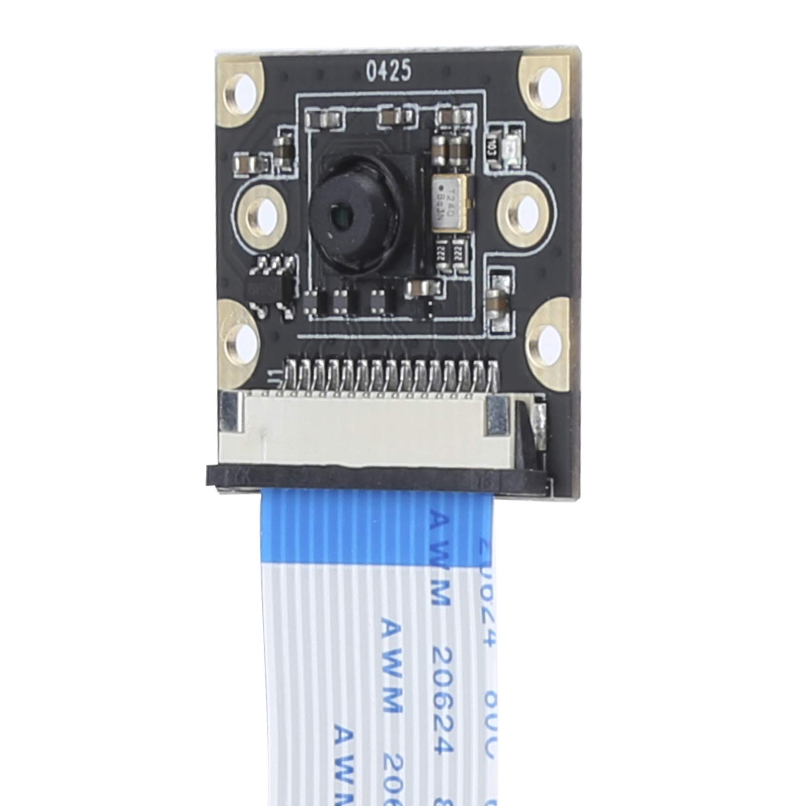 Zyyini Bindpo Camera Module, 8MP 77degree FOV Camera Surveillance Micro Cam CCTV Module with 4 Screw Holes for for AI Intelligent Recognition, Face Recognition (77 Degrees)