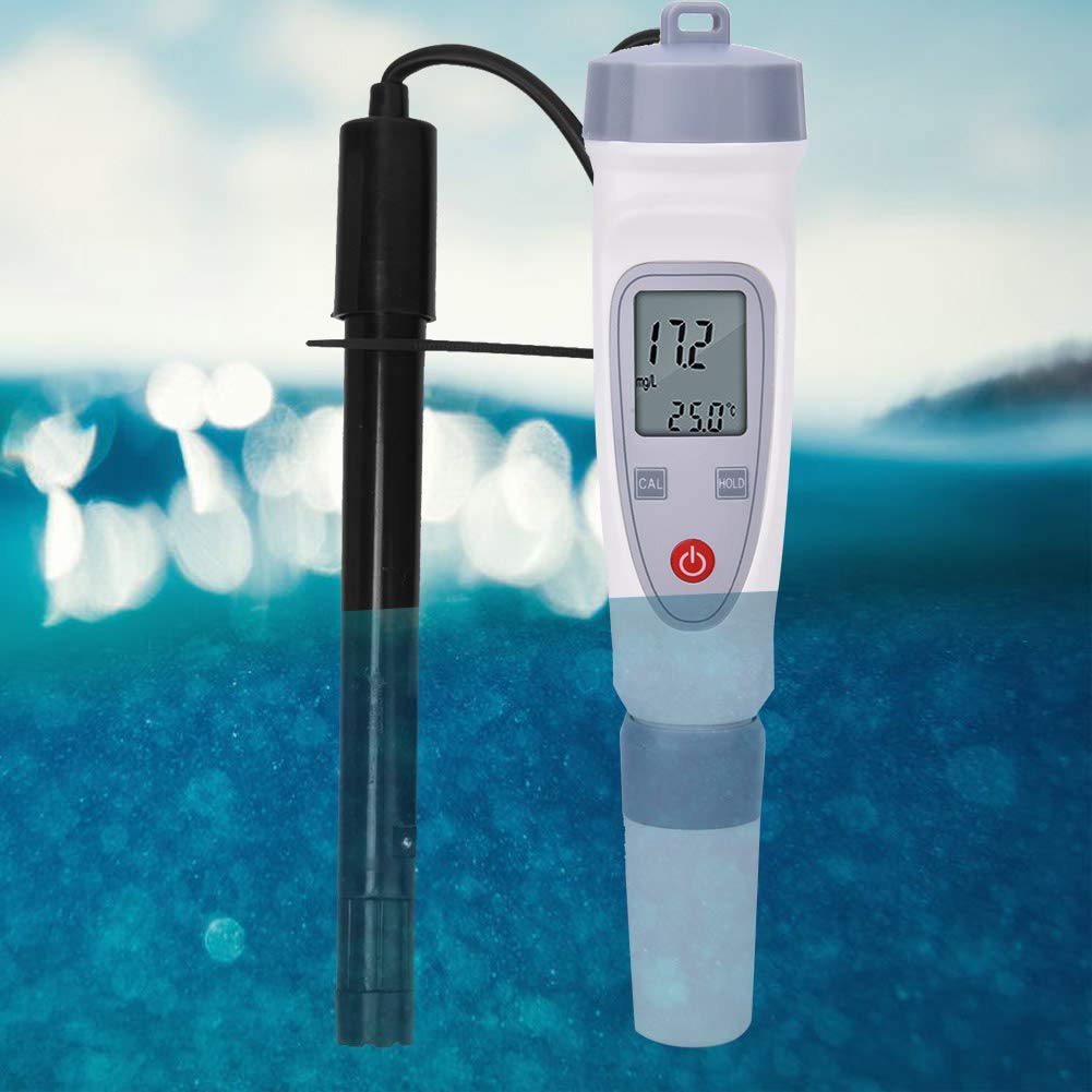 Dissolved Oxygen Meter,JPB-70A Portable Digital Pen Type Dissolved Oxygen Meter Water Quality Tester Detector, High Accuracy and Quick Response