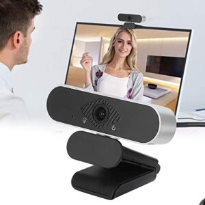 Zyyini Bindpo Computer Camera,USB Computer Camera Online Class Automatic Focusing 1080P HD Camera,Microphone Pickup for Online LearningConferenceVideo Call, Plug&Play