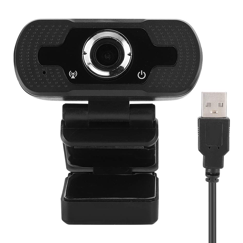 Zyyini 1080P HD Web Camera, USB Computer Webcam Builtin Microphone Auto ...