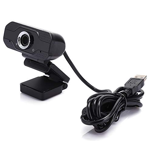 Zyyini Bindpo Computer Camera, 1080P HD USB Web Camera AutoFocus Angle Adjustable PC Camera with Microphone for Video Conferencing, Recording