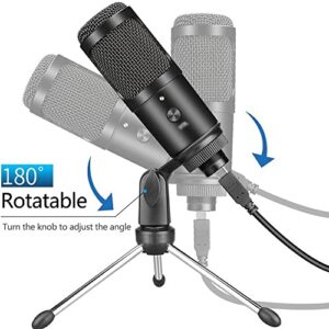 n/a Condenser Microphone Computer USB Port Studio Microphone for pc Sound Card Professional Microphones DJ Live