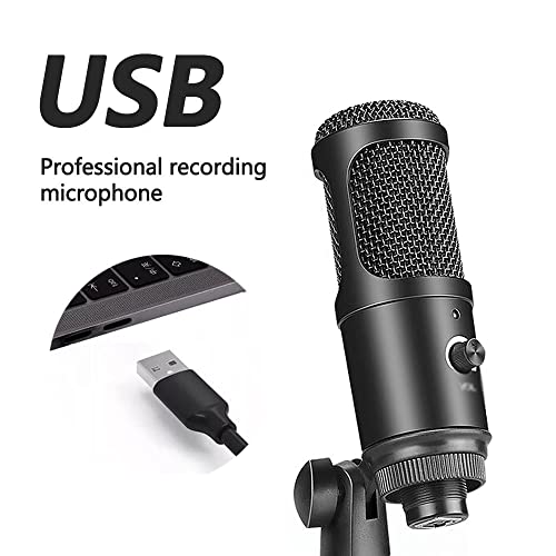 n/a Condenser Microphone Computer USB Port Studio Microphone for pc Sound Card Professional Microphones DJ Live