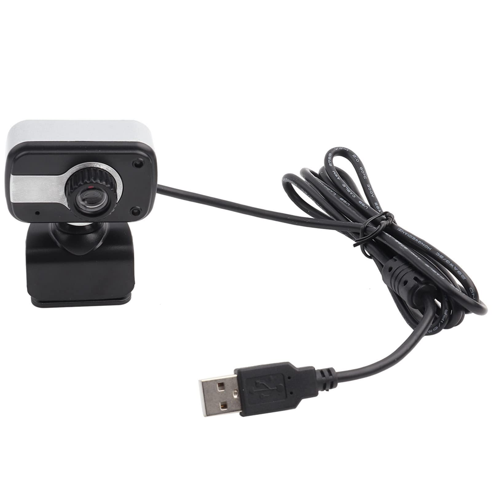 360 Degree USB Webcam with 0.3MP MIC for Laptop/PC/Monitor - High Definition Wireless Camera for MSN/ICQ Night - Perfect USB Camera for Computer, Laptop and More