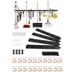 VOLDAX 64in Garage Storage System WallMounted Garage Organizer Garden Tool Organizer Hanger for Home.