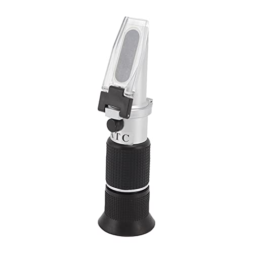 Jeanoko Brix Refractometer High Accuracy Refractometer 0鈥?2 Brix 0鈥?40 Fruit Wine 0鈥?7 Baume Scale Display Concentration Meter