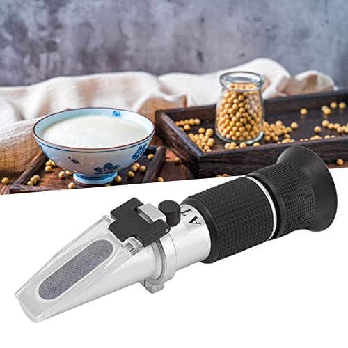 Jeanoko Brix Refractometer High Accuracy Refractometer 0鈥?2 Brix 0鈥?40 Fruit Wine 0鈥?7 Baume Scale Display Concentration Meter