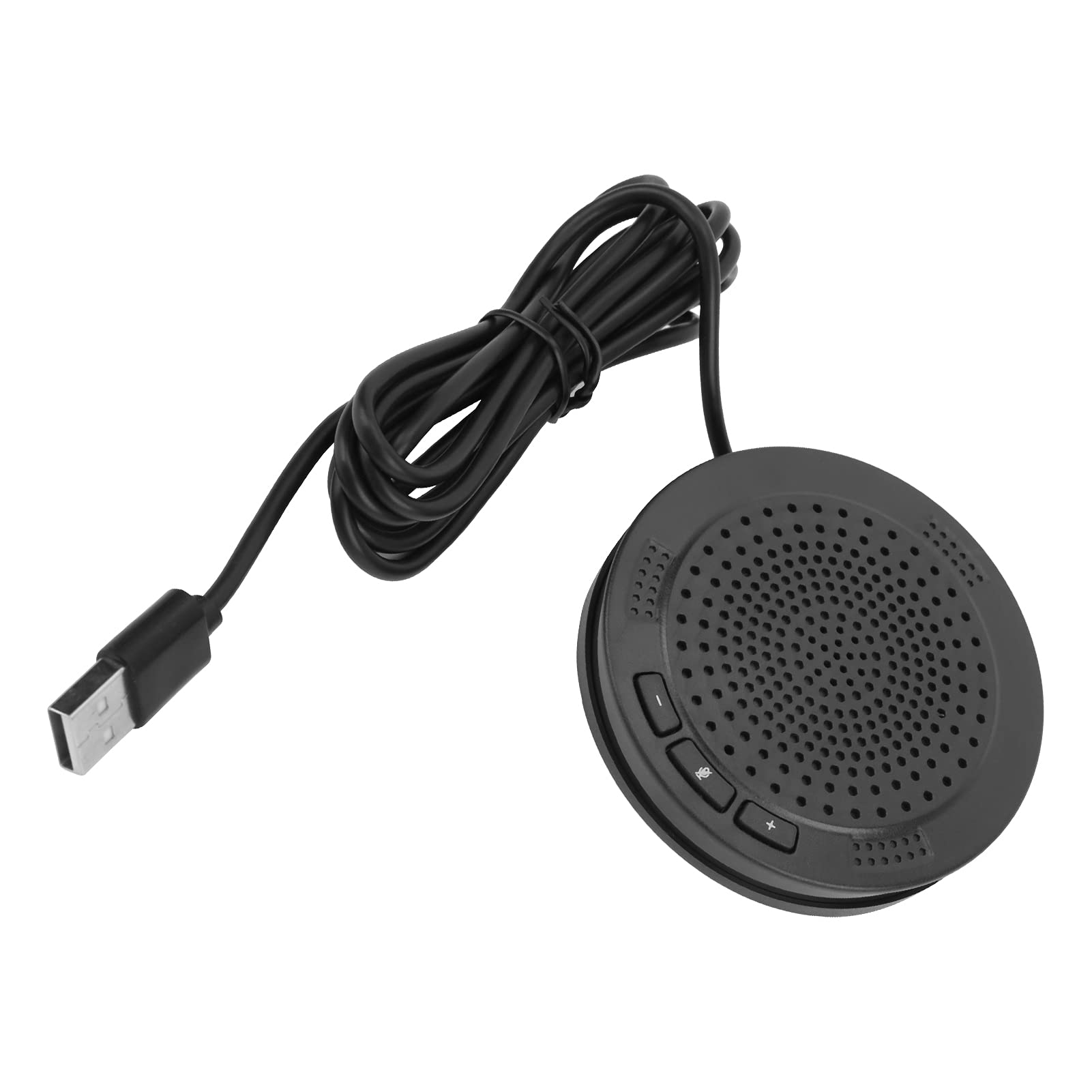 Akozon USB Conference Microphone, Conference USB Omnidirectional Microphone Computer Desktop Microphone for Online Meeting Conference Speakerphone