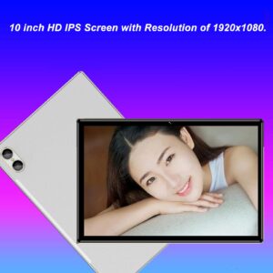 Android12 Tablet PC 10 Inch, 8GB RAM 256GB ROM 128G Expand, Computer Tablet with Octa Core CPU 7000mAh, 2 SIM Card Slots, Dual Camera, 4G LTE Cellular 5G WiFiBluetooth