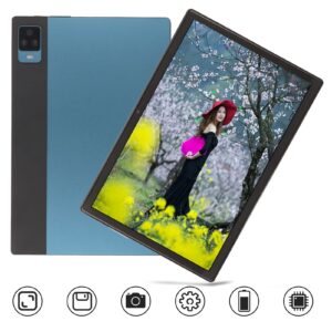 10 Inch Tablet Android12, 8 Core CPU 8GB RAM 256GB ROM, 5G WiFi 4G LTE Cellular Tablet PC with 8+16MP Camera, 5G 2.4G WiFiBluetooth, 7000mAh Battery Dual SIM Card Slots