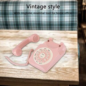 Antique Telephone, High‑Definition Call Quality Stable Signal Vintage Landline Telephone for Home for Office