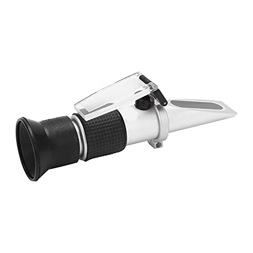 Honey Refractometer Uses Imported Prism Wide Range of Applications for Measuring Honey, Condensed Milk Lightweight to Carry