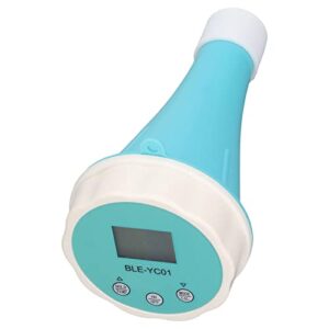 Water Quality Detector, High Resolution LCD Display 6 in 1 Clear Reading Bluetooth Pool Monitor APP Setting for Laboratories
