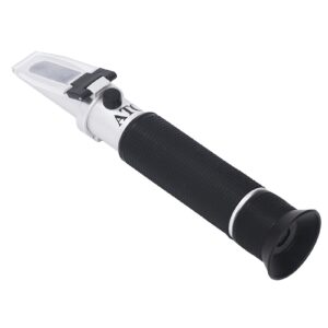 salinity meter, 0‑100 ppt 1.000‑1.070 wear resistant aluminum alloy salinity refractometer for marine monitoring