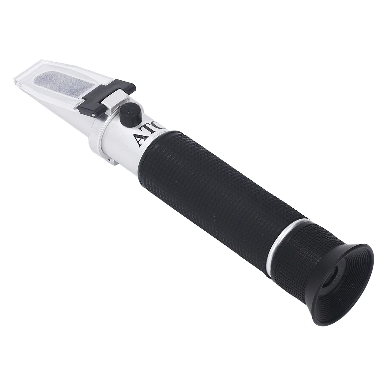 Salinity Meter, 0‑100 PPT 1.000‑1.070 Wear Resistant Aluminum Alloy Salinity Refractometer for Marine Monitoring