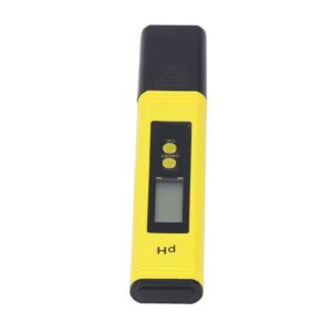 water quality tester, portable ph tester 0 to 14ph auto backlit accurate measurement for greenhouse