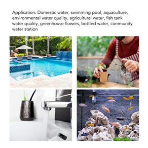 TDS Detection Pen, Convenient Operation Alloy Probe 0-9990pm Digital Water Tester Portable for Fish Tank