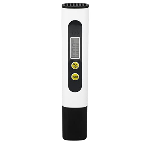 Digital TDS Meter, Water Quality Tester Portable Fast Sensitive 0 to 9990ppm for Aquarium for Drinking Water