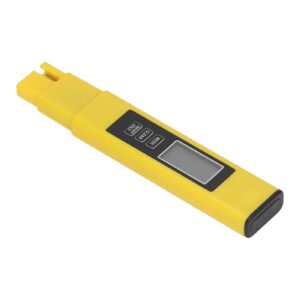 tds meter, water quality tester unit switching high sensitivity glass electrode dual color prompt for fish tank