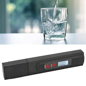 Digital Water Tester, Large Test Range TDS Detection Pen Sensitive Portable Convenient Operation Backlight Function for Fish Tank