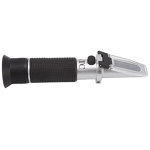 gloglow portable refractometer, clear reading accurate data salinity refractometer for seawater