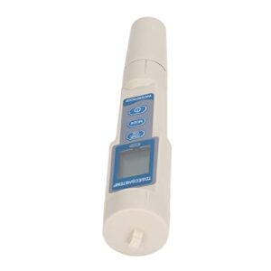 ph meter, 4 in 1 abs housing portable large display screen water quality tester precise for aquaculture for laboratory