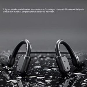 JRSHOME Bone Conduction Headset Bluetooth IPX5 5.1 Wireless Headphones Outdoor Sport Earbuds USB, Micro-USB, Bluetooth