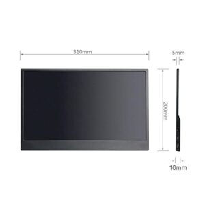 13.3-inch Portable Display, Lightweight IPS High-Definition External Display, Portable Display for Mobile Phone and Computer On The Same Screen