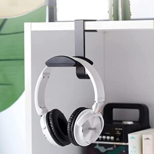 ANIIC Headset Stand Metal Creative Headphone Stand Head-Mounted Headset Rack Gaming Headset Stand Widely Compatible Easy to Install Headphone Stand (Color : White)